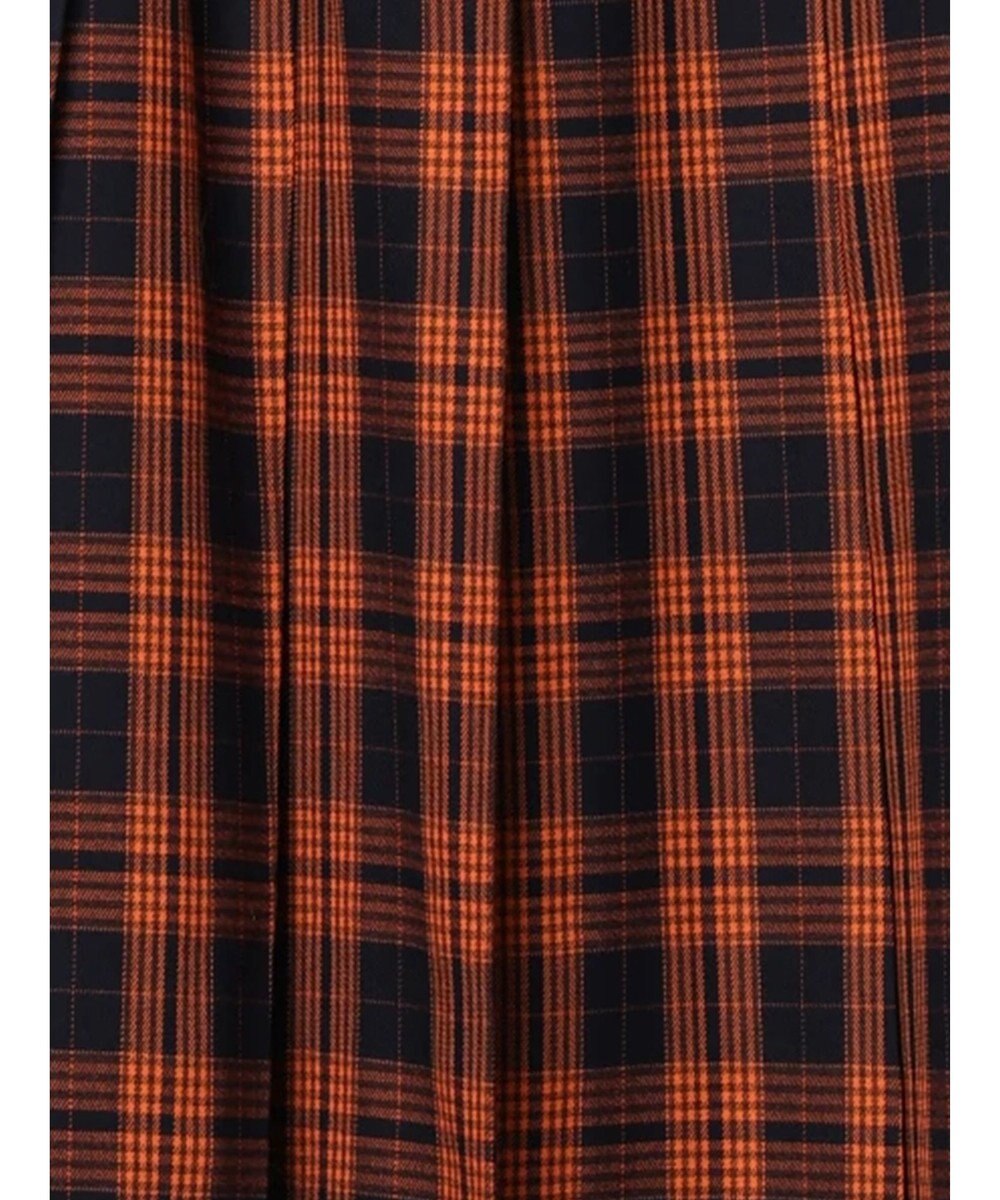 Te chichi チェックアソートロングプリーツスカート 