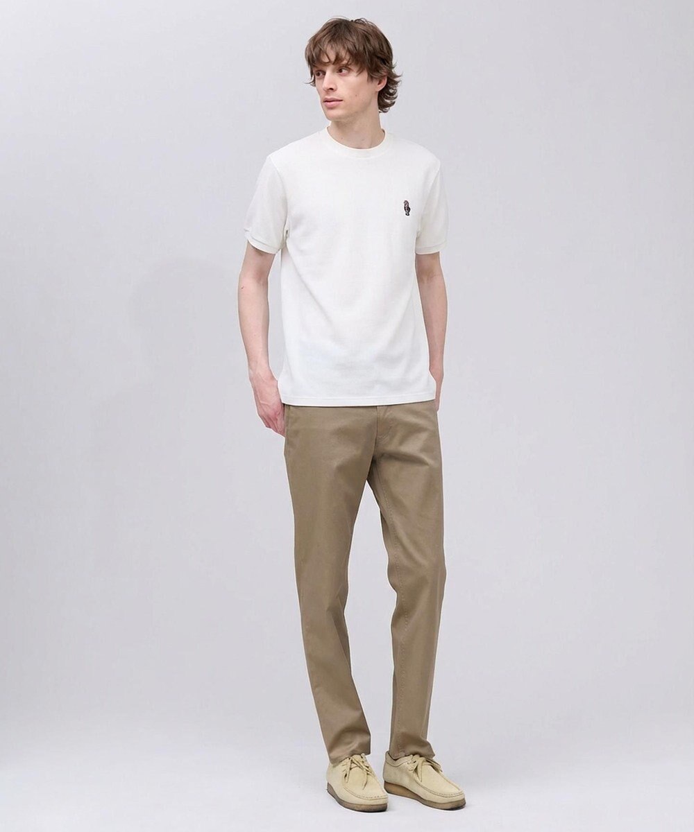 J.PRESS MEN 新デザイン【BULLDOG BOY】カノコレジメン クルーネック Tシャツ 