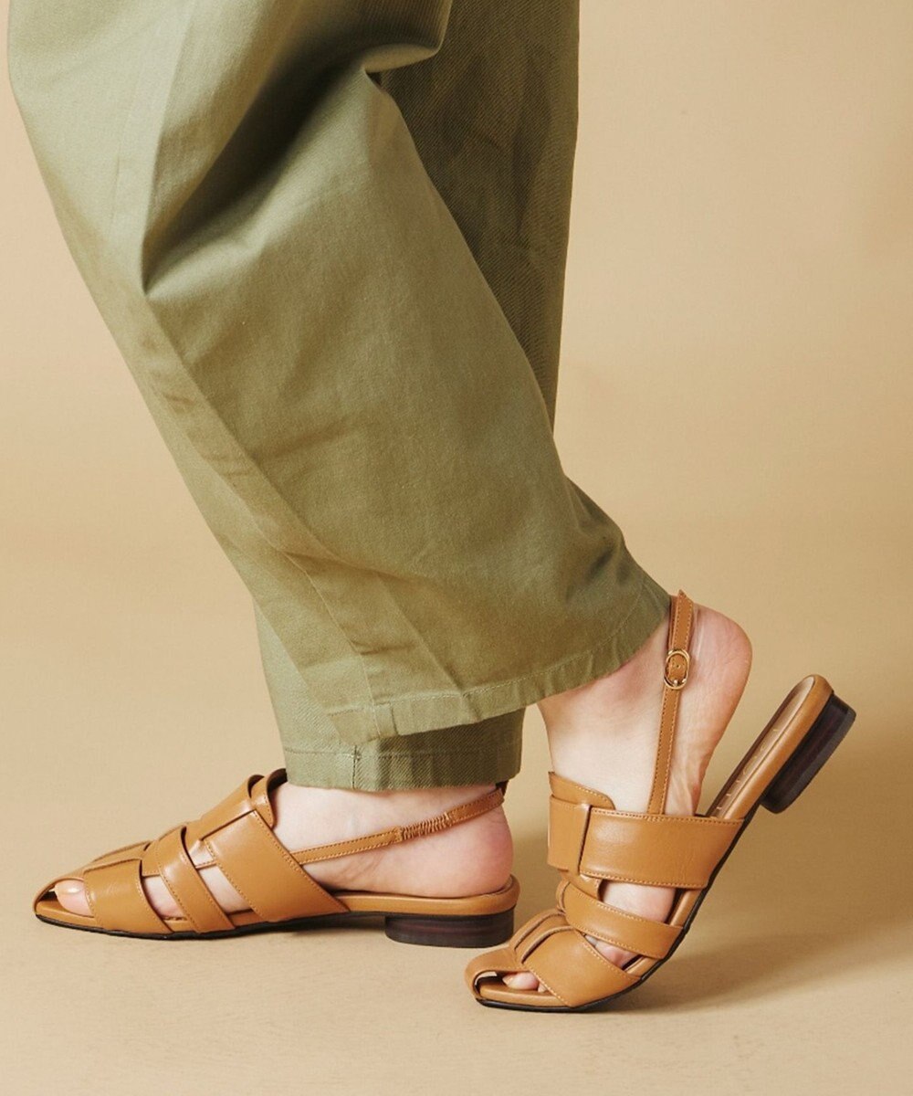 Dominic3 レザー グルカサンダル 