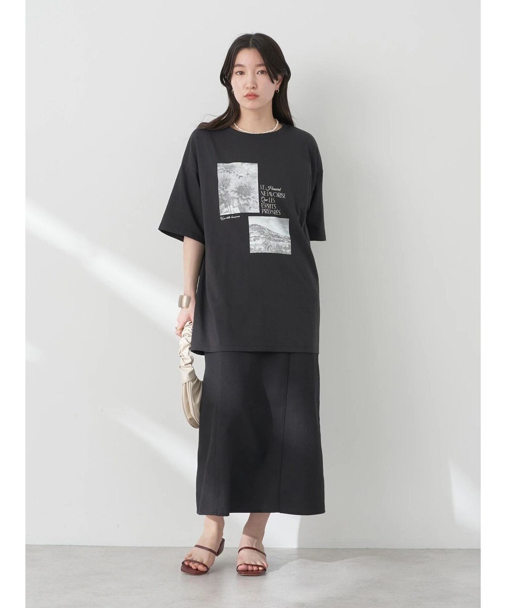 earth music&ecology フォトチュニックＴ 