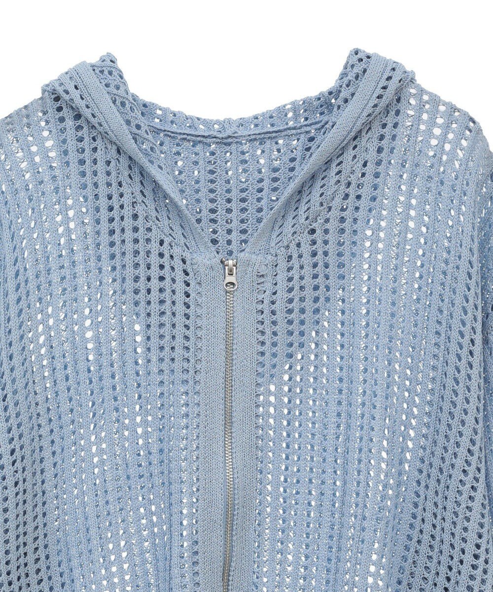 Green Parks メッシュニットパーカー 