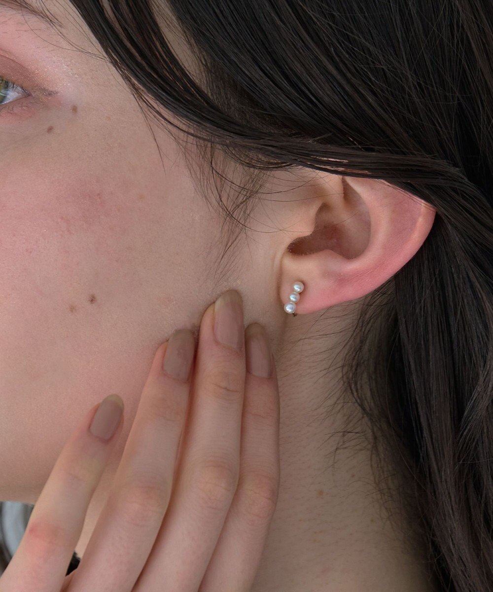 Phoebe 【K10】ノーブルパールイヤリング 