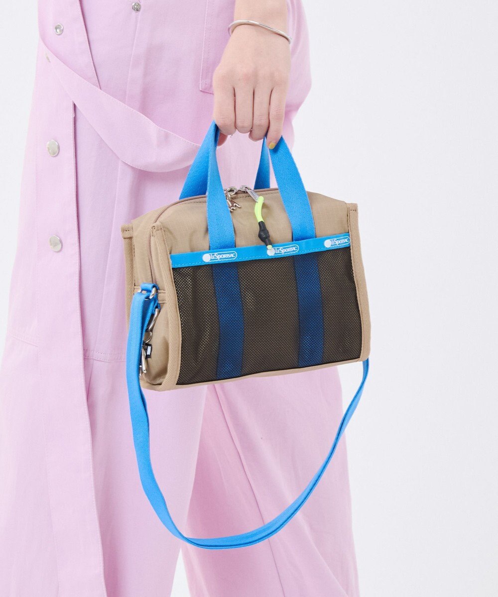 LeSportsac MSGM METRO XBODY/メトロカーキ/ブルー 