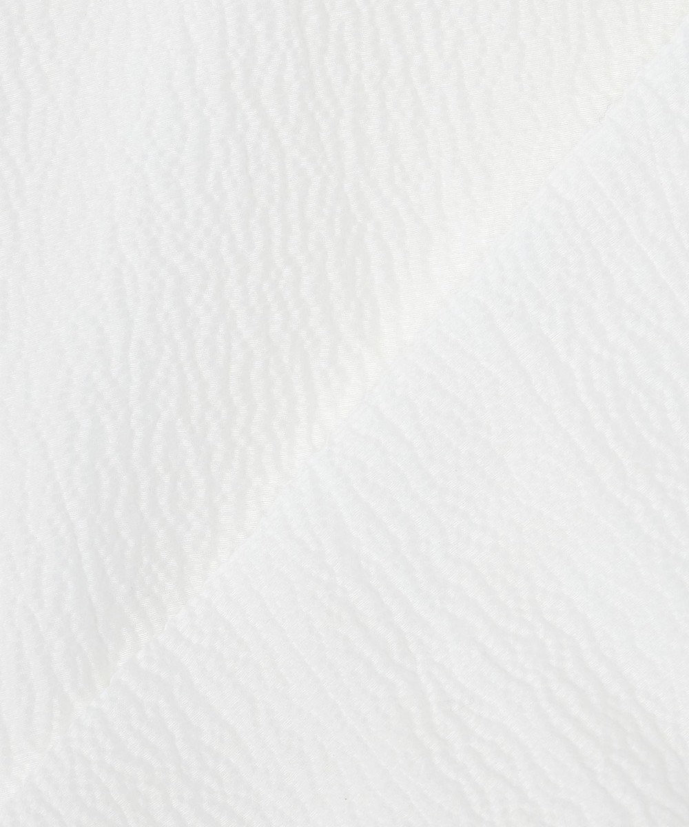 23区 【エステータ】サッカーオーガンジー タックブラウス 