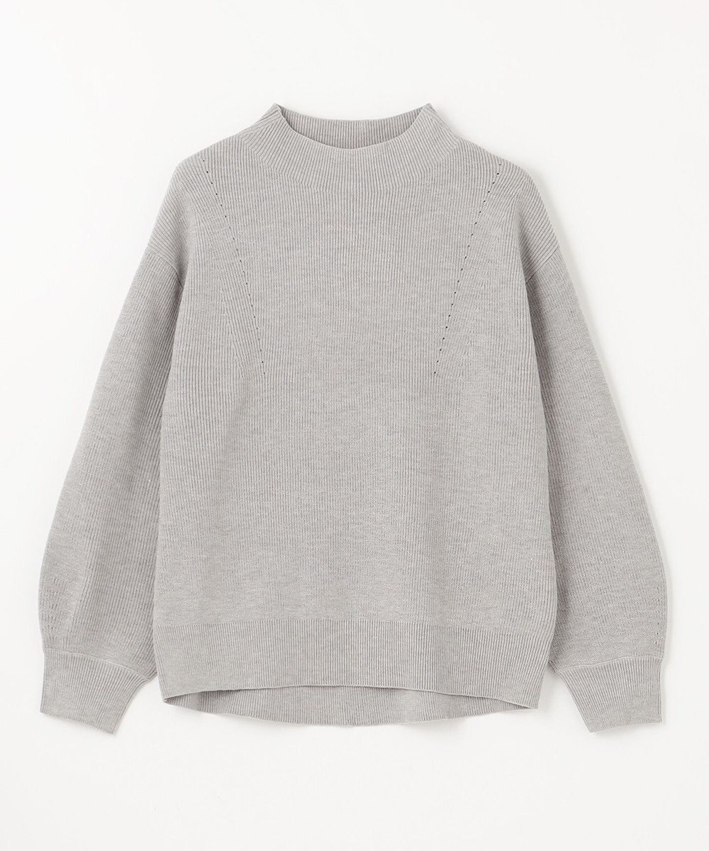 ANY 【洗濯機可能/8色展開】ソフトタッチポリエステルニット 