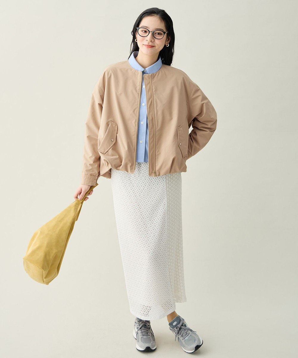 ANY 撥水バルーンブルゾン 