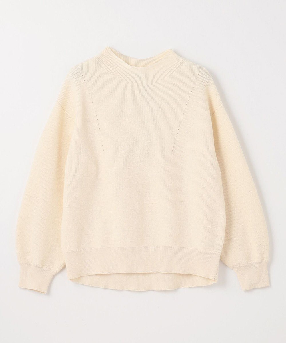 ANY 【洗濯機可能/8色展開】ソフトタッチポリエステルニット 