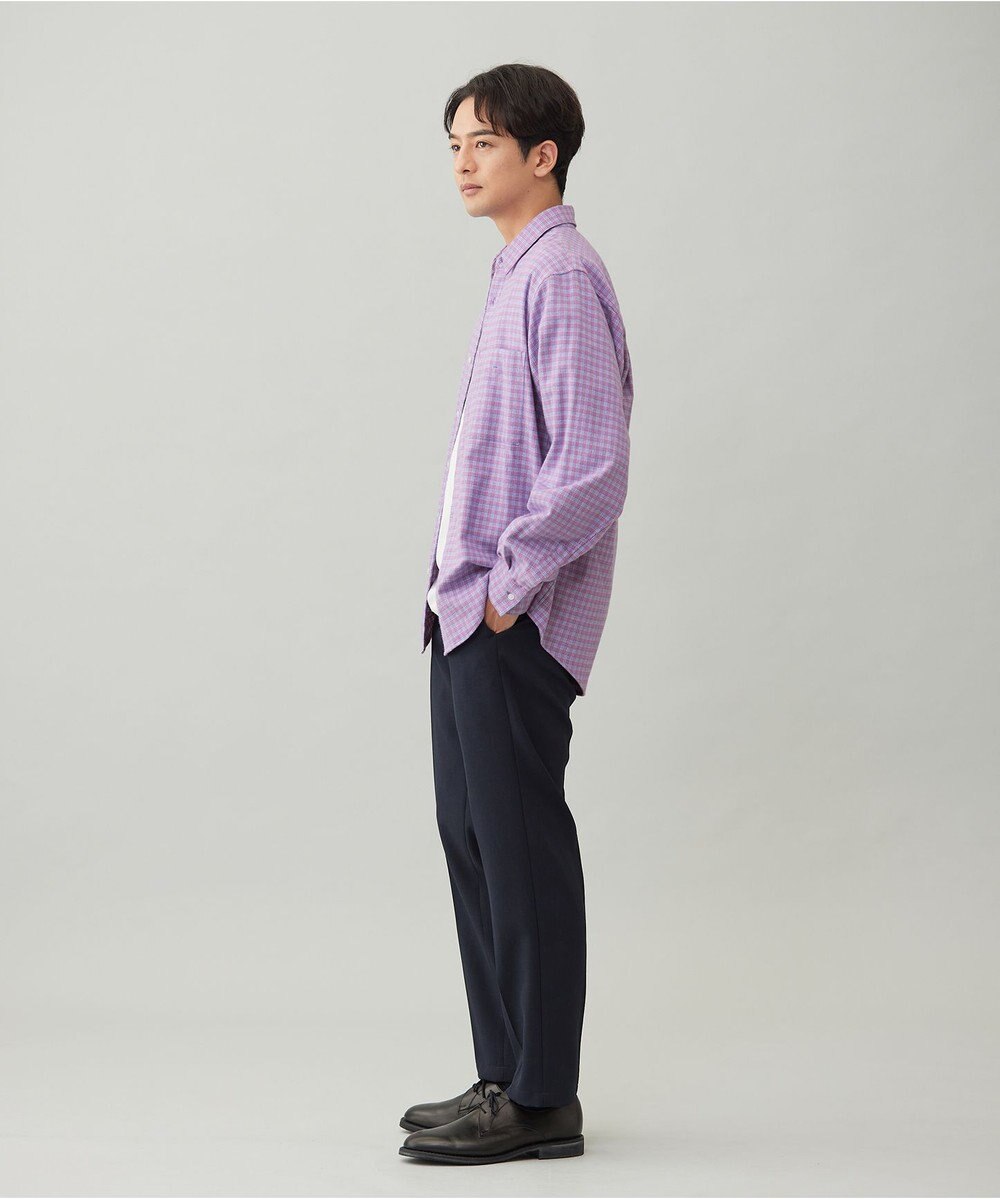 UNFILO MENS 【男女兼用】クリーンチェック ネルシャツ 