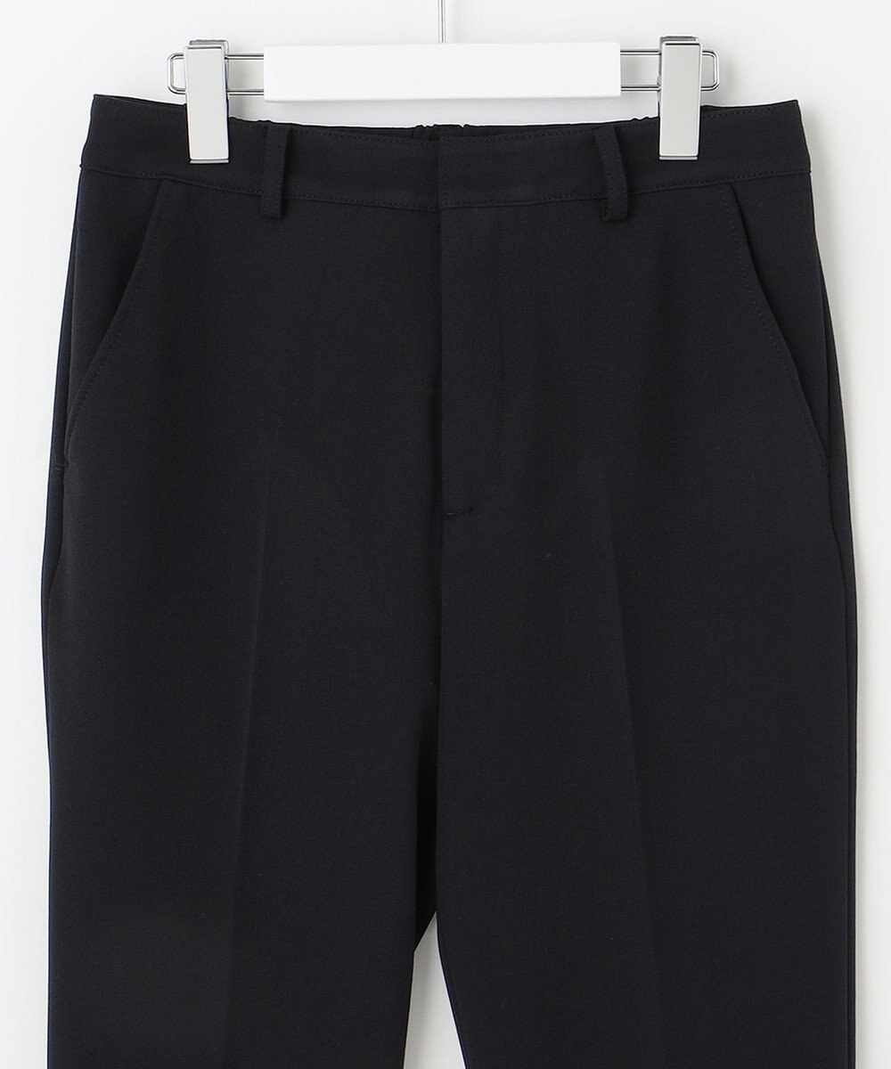 J.PRESS LADIES 【洗える】40/2NEWESTバックピーチ テーパード パンツ 