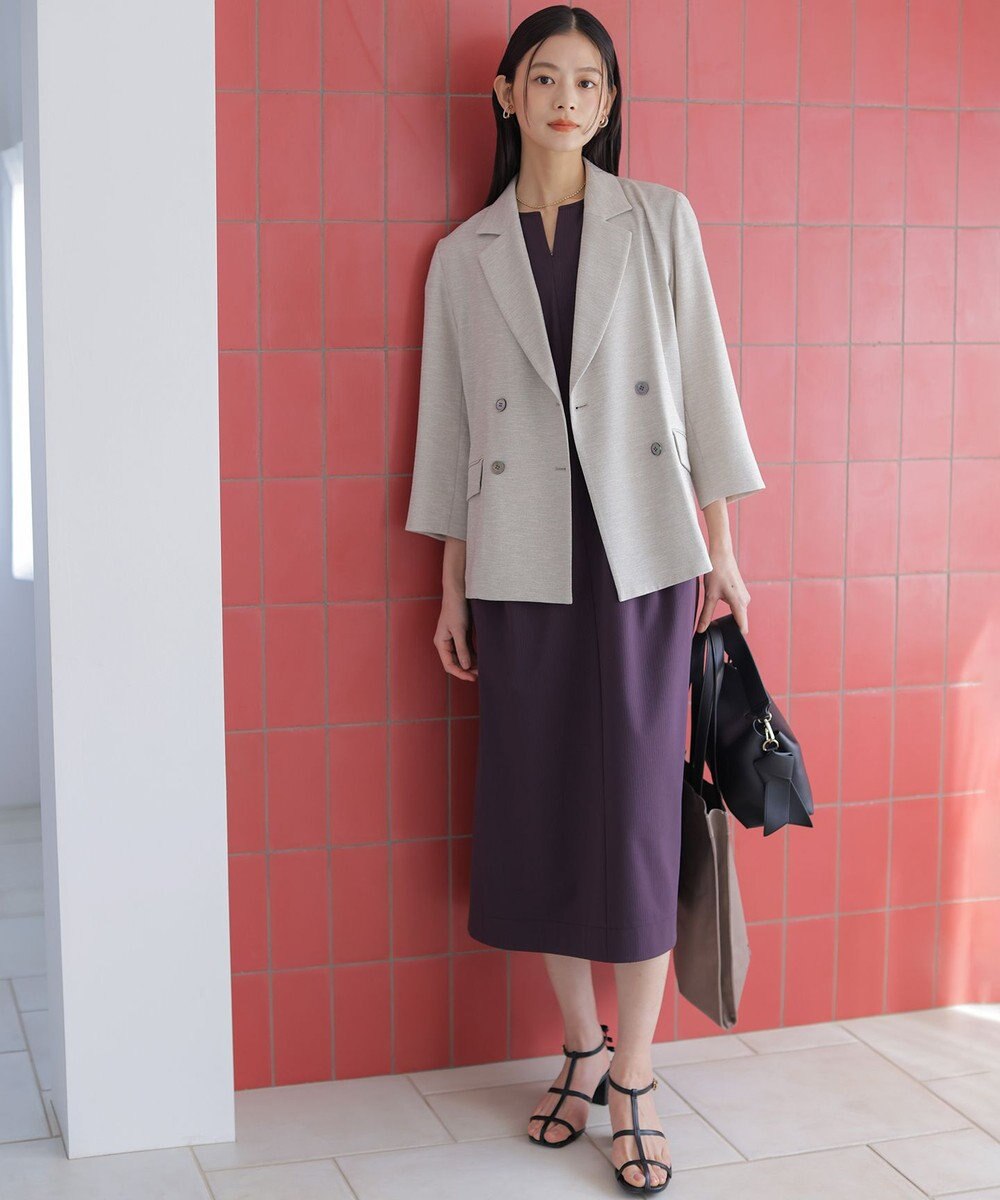 組曲 ライトリネンライク ジャケット 