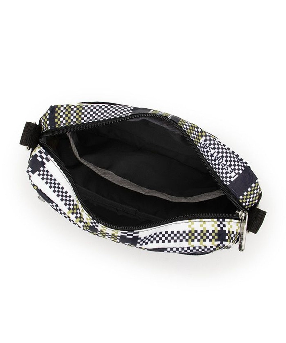 LeSportsac E/W PHONE CROSSBODY/ピクセルスクランブルチェック 