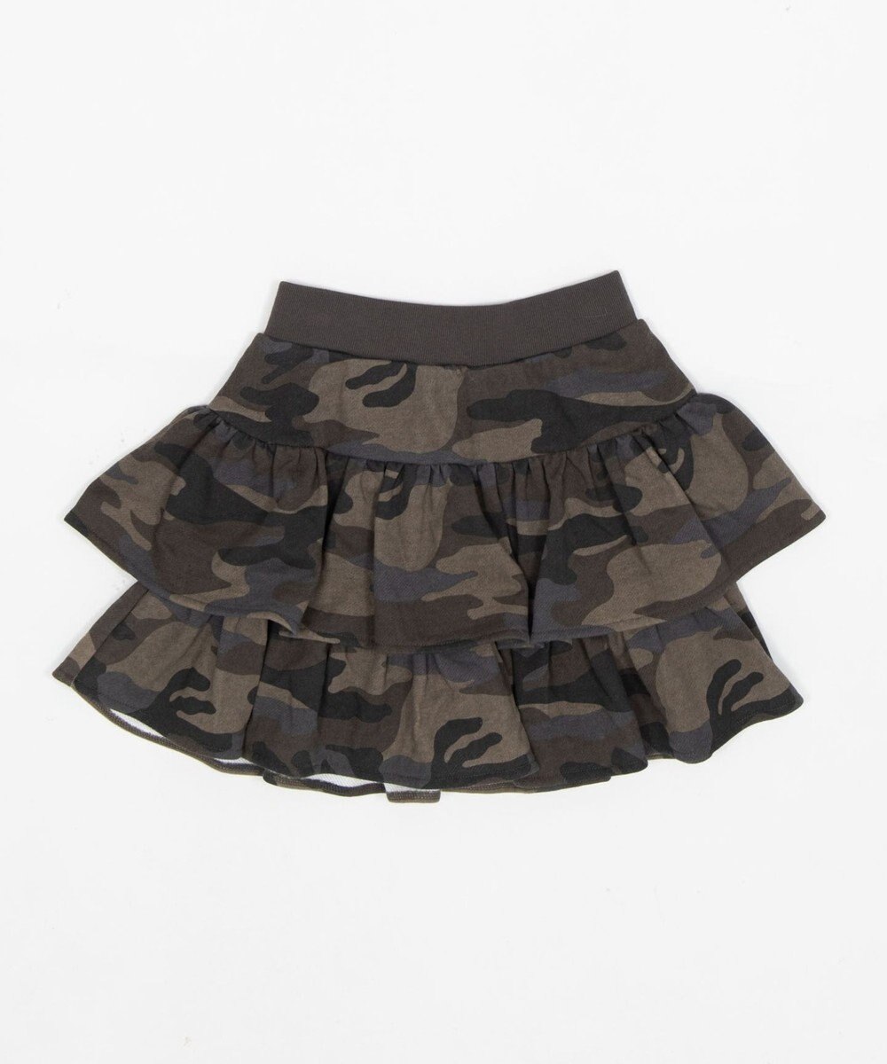 WEGO 【ウエストゴム】スウェットフリルスカパン 