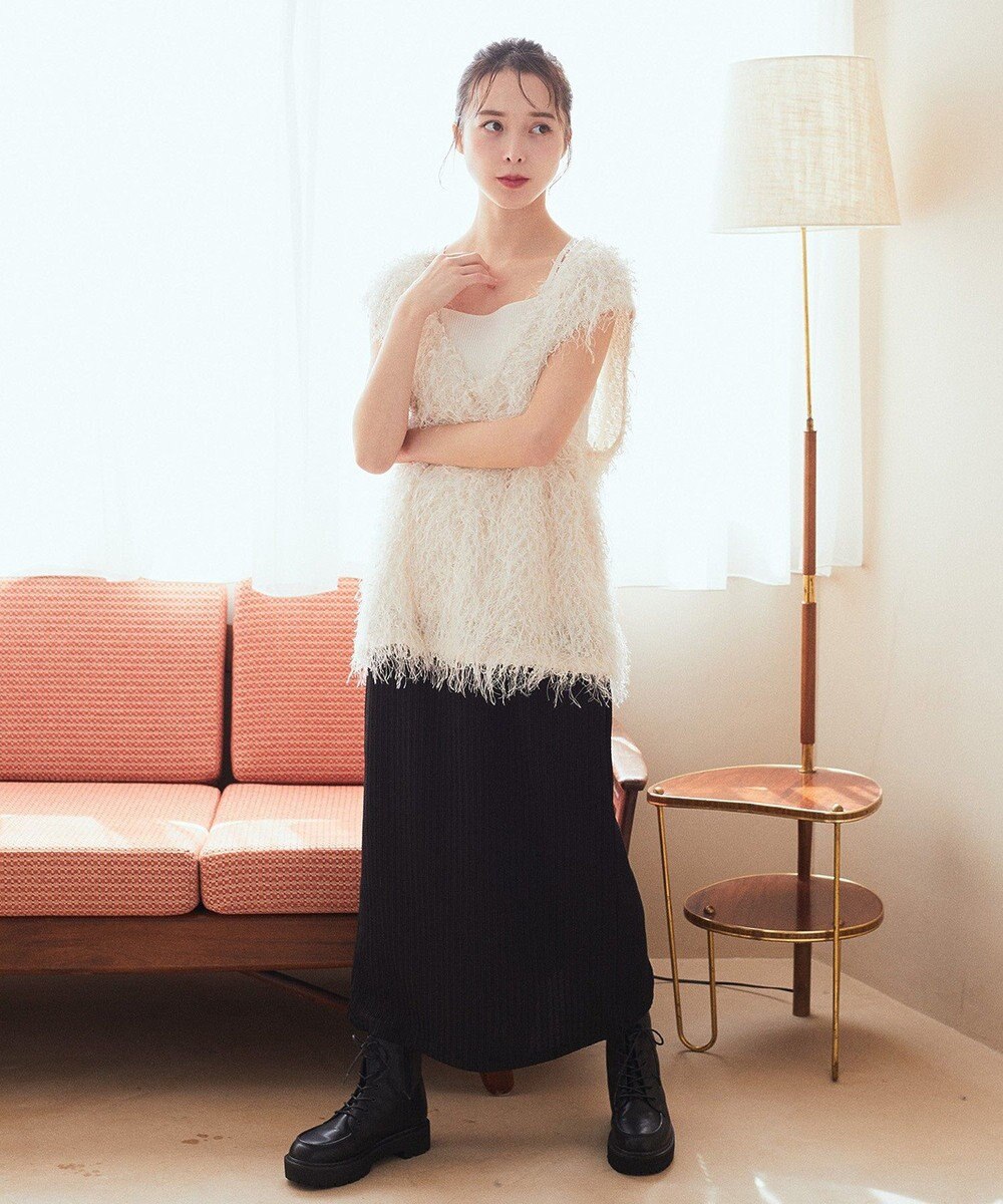 earth music&ecology 選べる丈カットナロースカート 