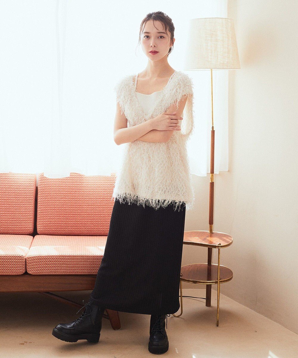 earth music&ecology 選べる丈カットナロースカート 