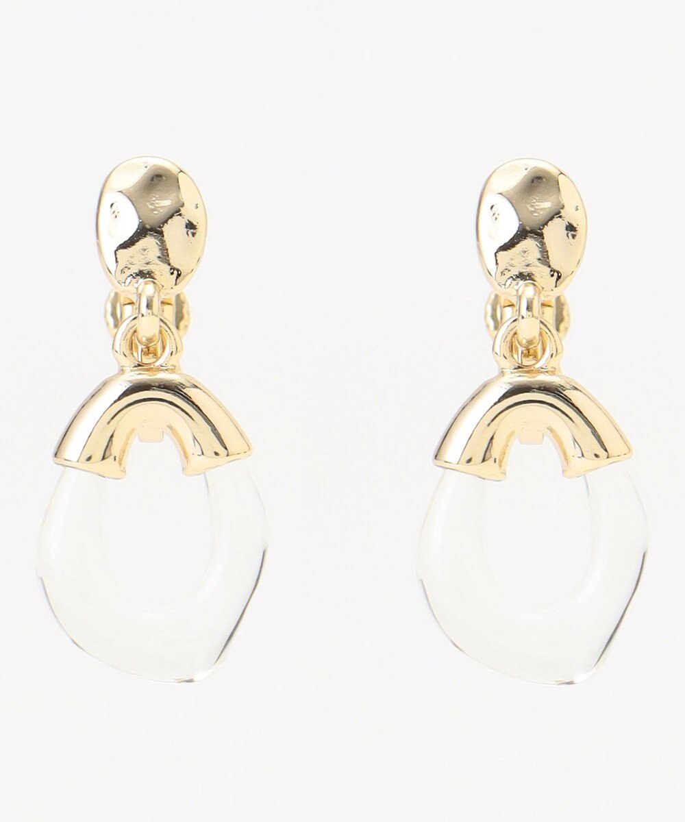 ANY SIS ドロップメタル イヤリング 