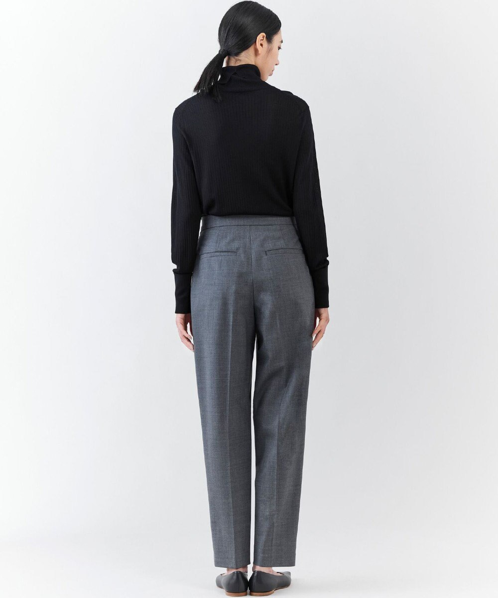 23区 【エステータ】シルクリブ タートルニット 