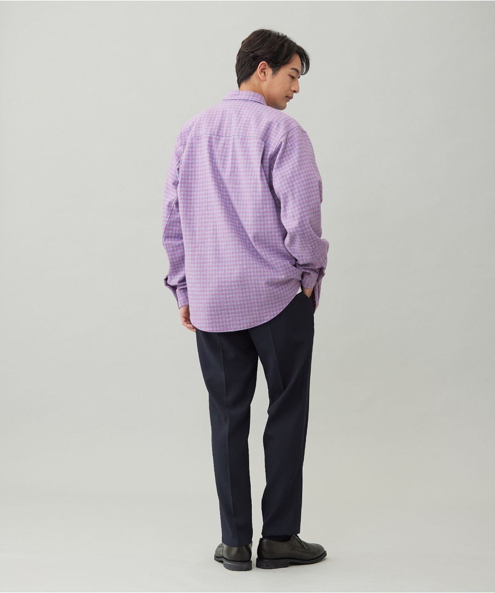 UNFILO MENS 【男女兼用】クリーンチェック ネルシャツ 