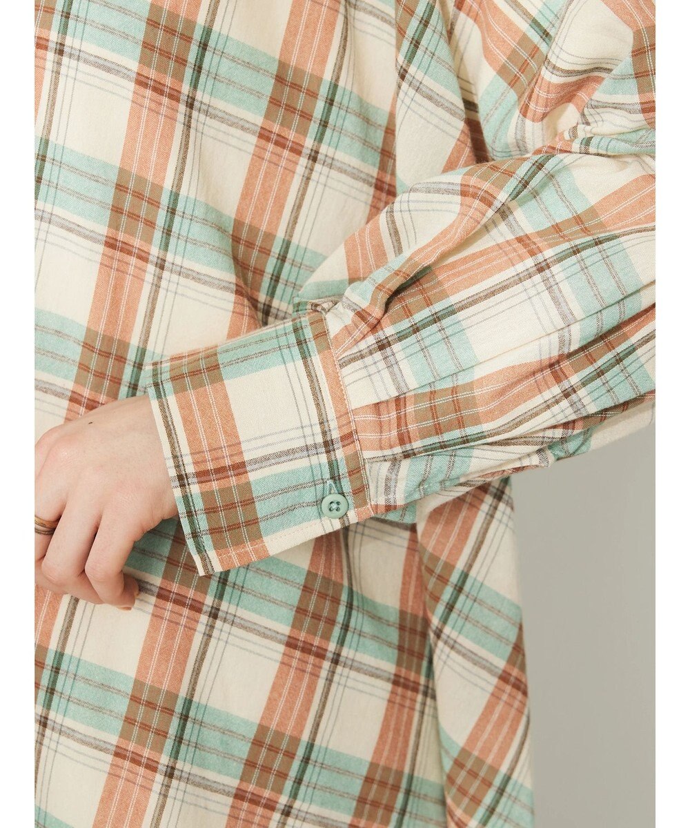 CRAFT STANDARD BOUTIQUE チェックフィッシュテールチュニック 