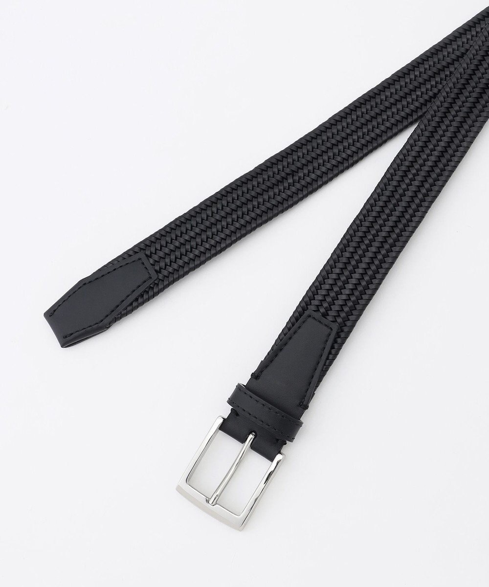 JOSEPH HOMME 【イタリア素材使用/日本製】レザーメッシュストレッチ　ベルト 