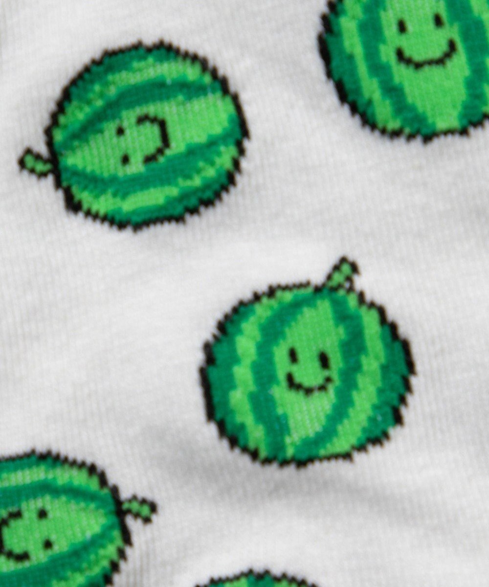 WEGO フルーツ総柄ショートソックス 