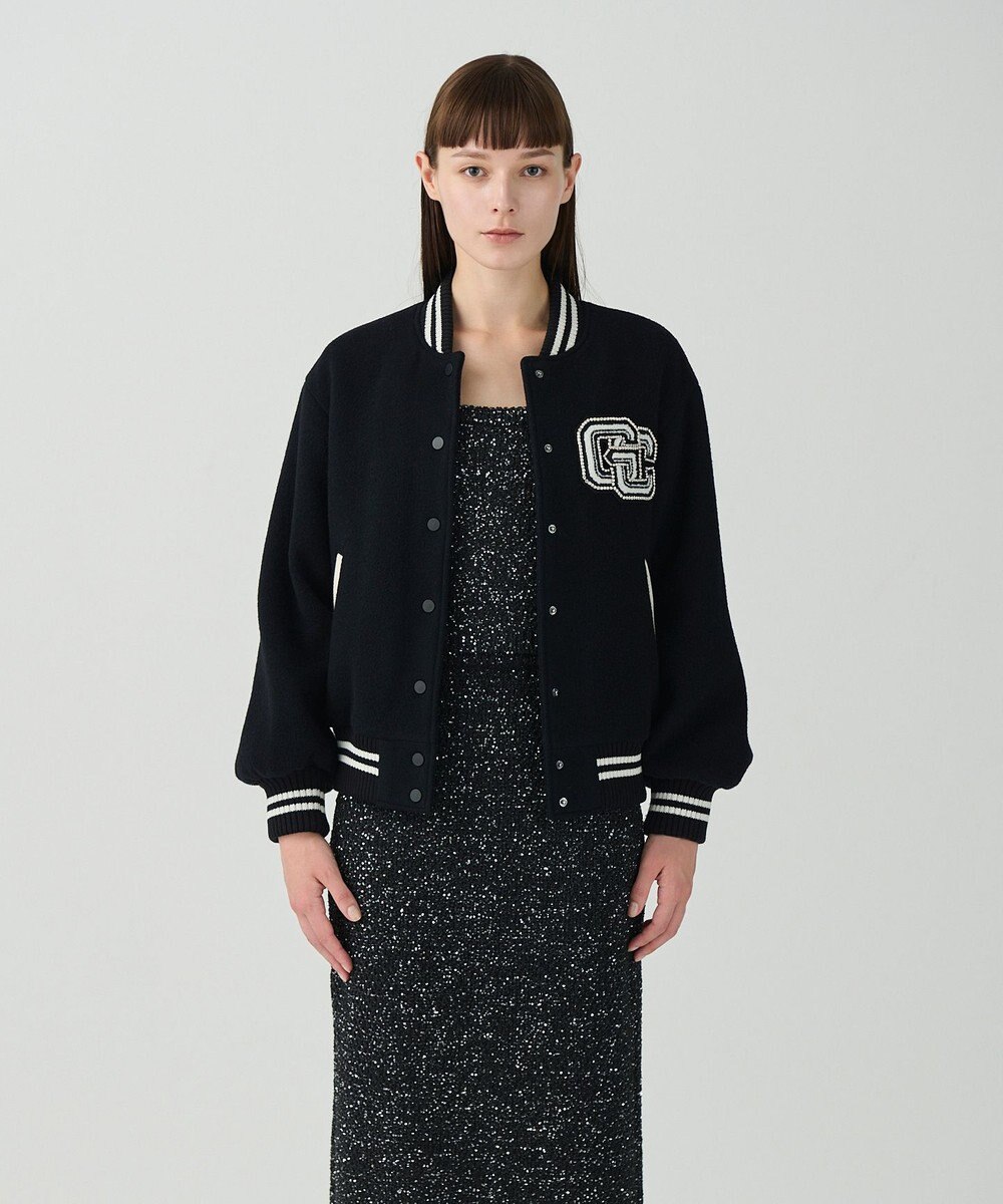 GRACE CONTINENTAL ビジューembアワードジャケット 