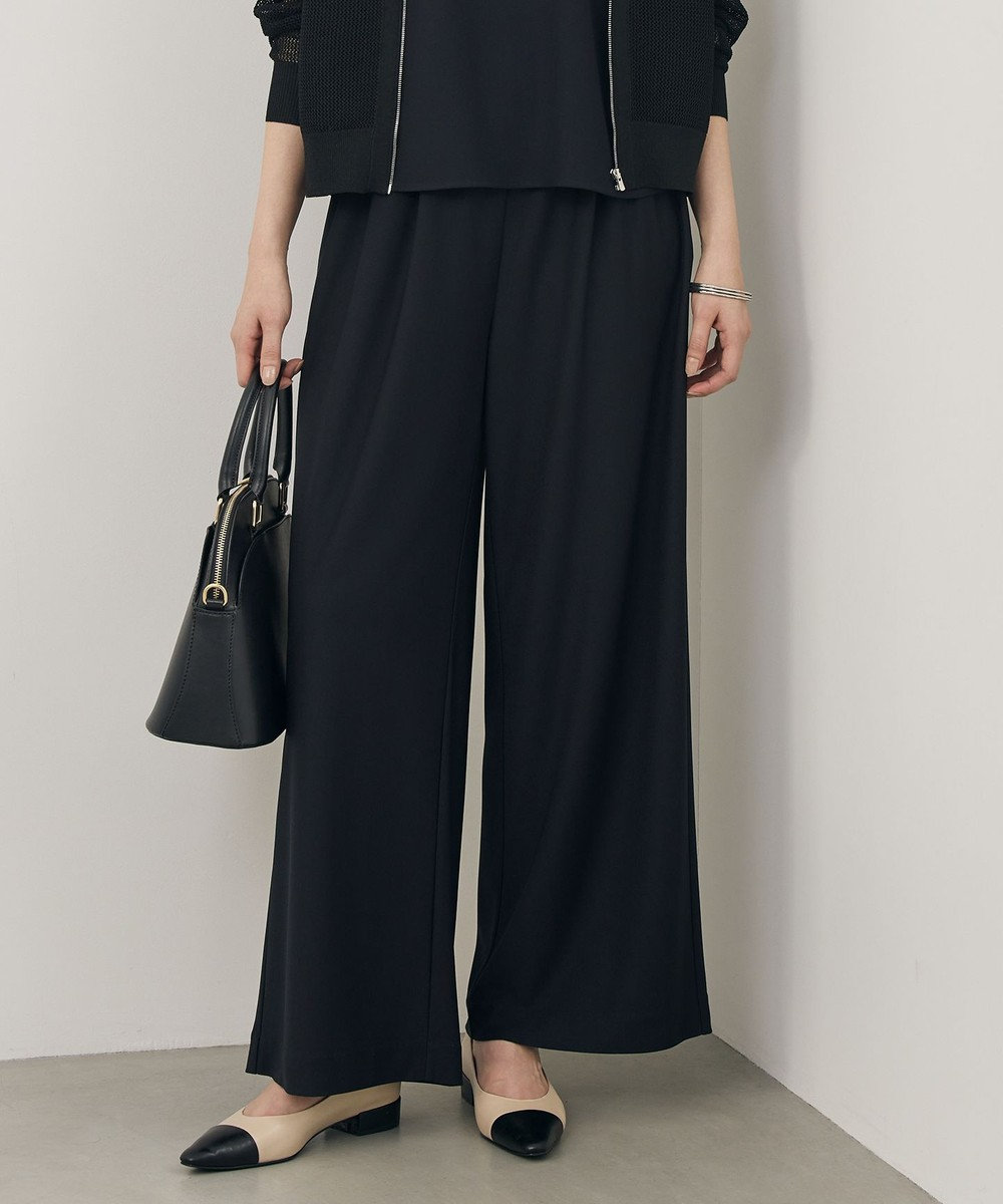 自由区 ストレッチアムンゼンワイド パンツ 