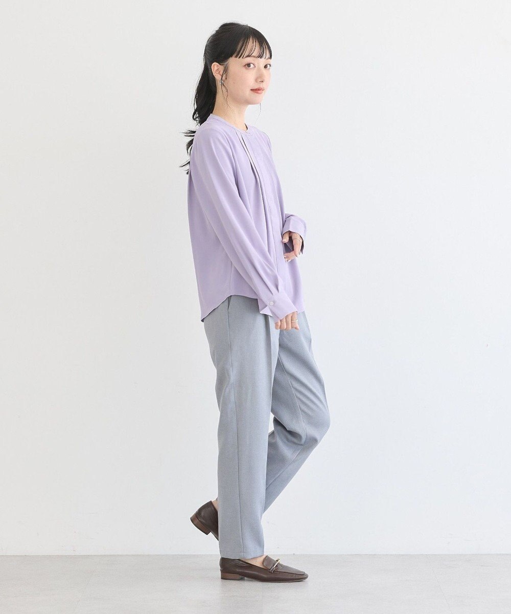 earth music&ecology フロントタックブラウス 