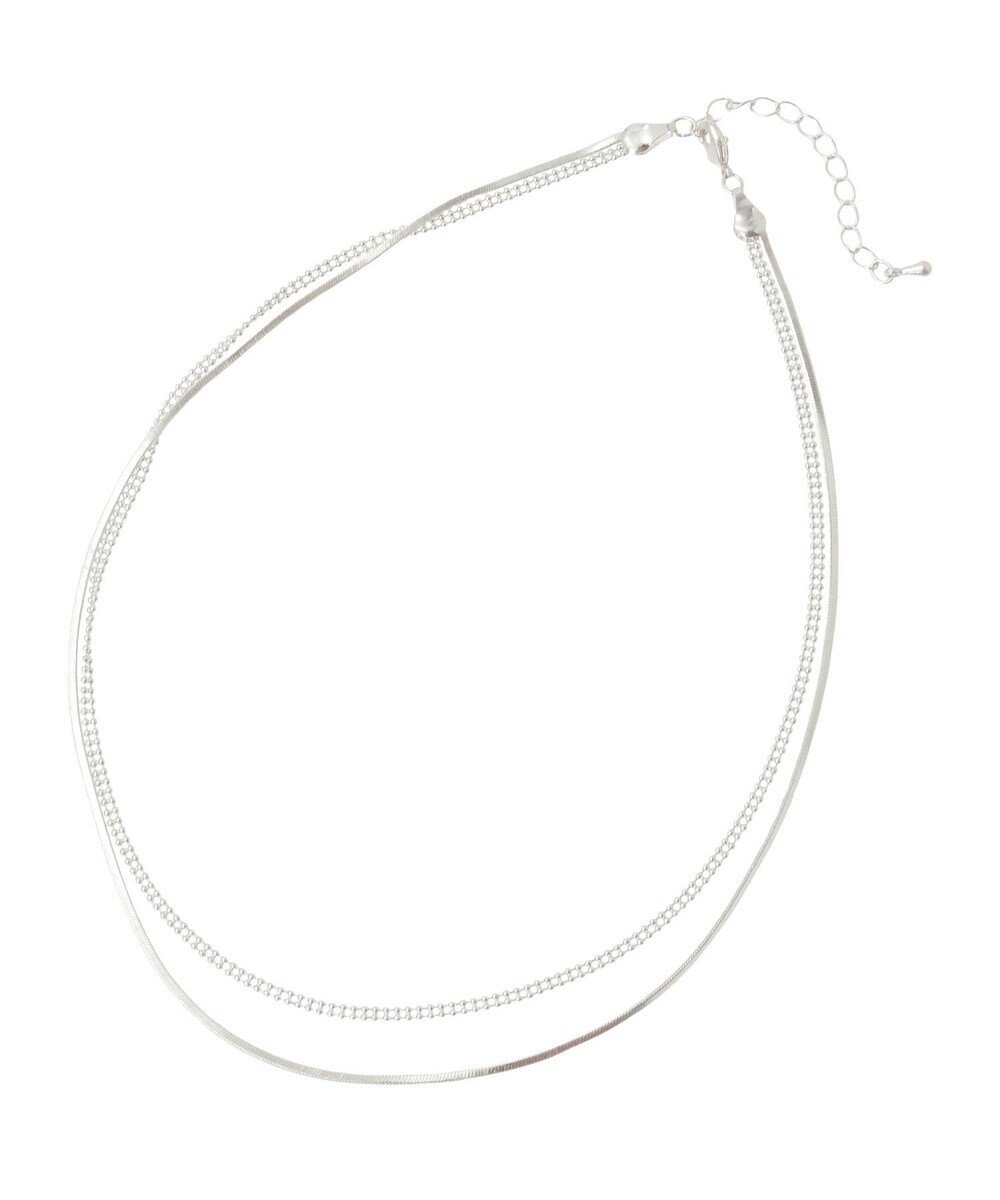 AMERICAN HOLIC 2連ワイドチェーンネックレス 