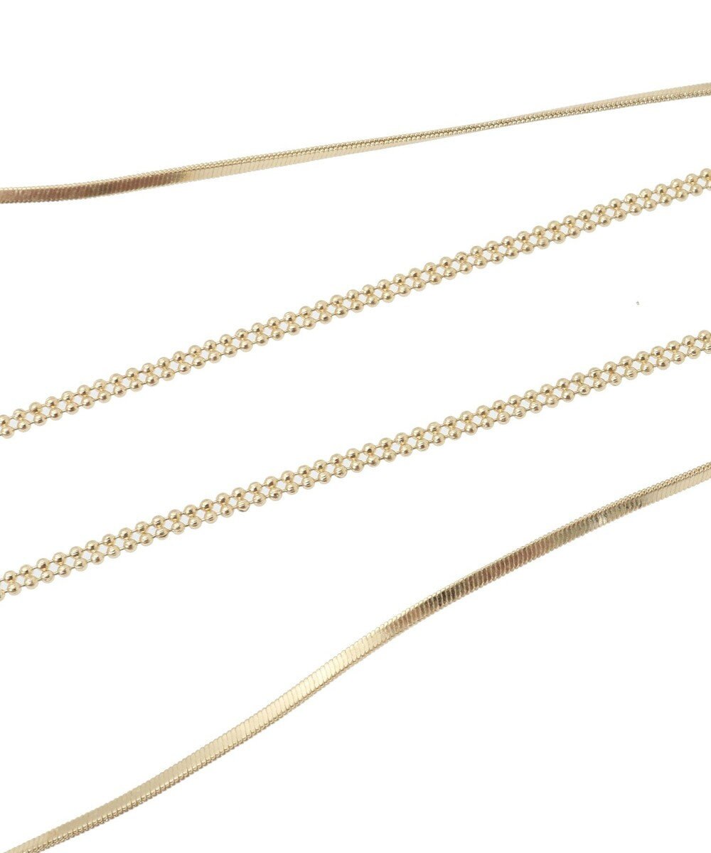 AMERICAN HOLIC 2連ワイドチェーンネックレス 