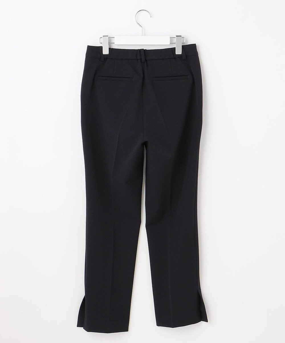 J.PRESS LADIES 【洗える】40/2NEWESTバックピーチ テーパード パンツ 
