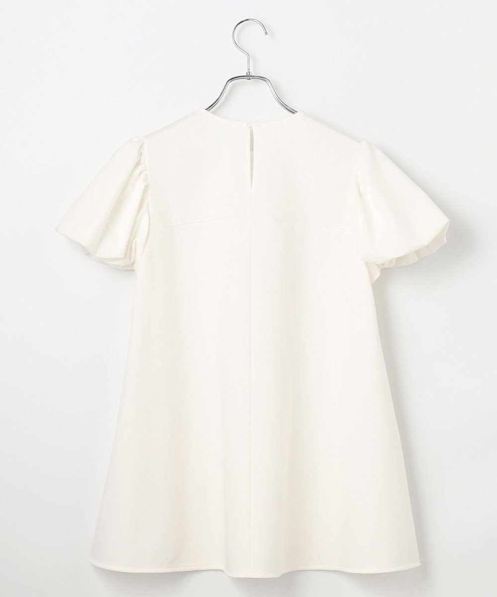 #Newans 【洗える】Aラインパフスリーブカットソー 