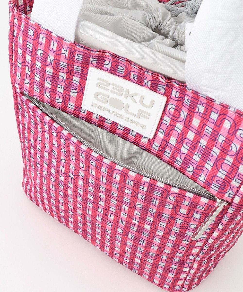 23区GOLF 【UNISEX】オリジナルギンガムチェック 保冷カートバッグ 