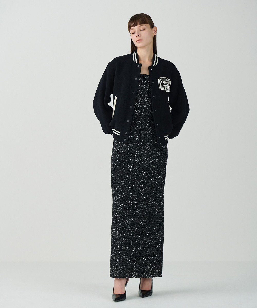 GRACE CONTINENTAL ビジューembアワードジャケット 