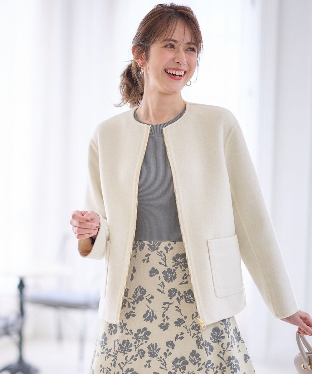 ANY SIS 【2WAY】ショートリバーシブル コート 