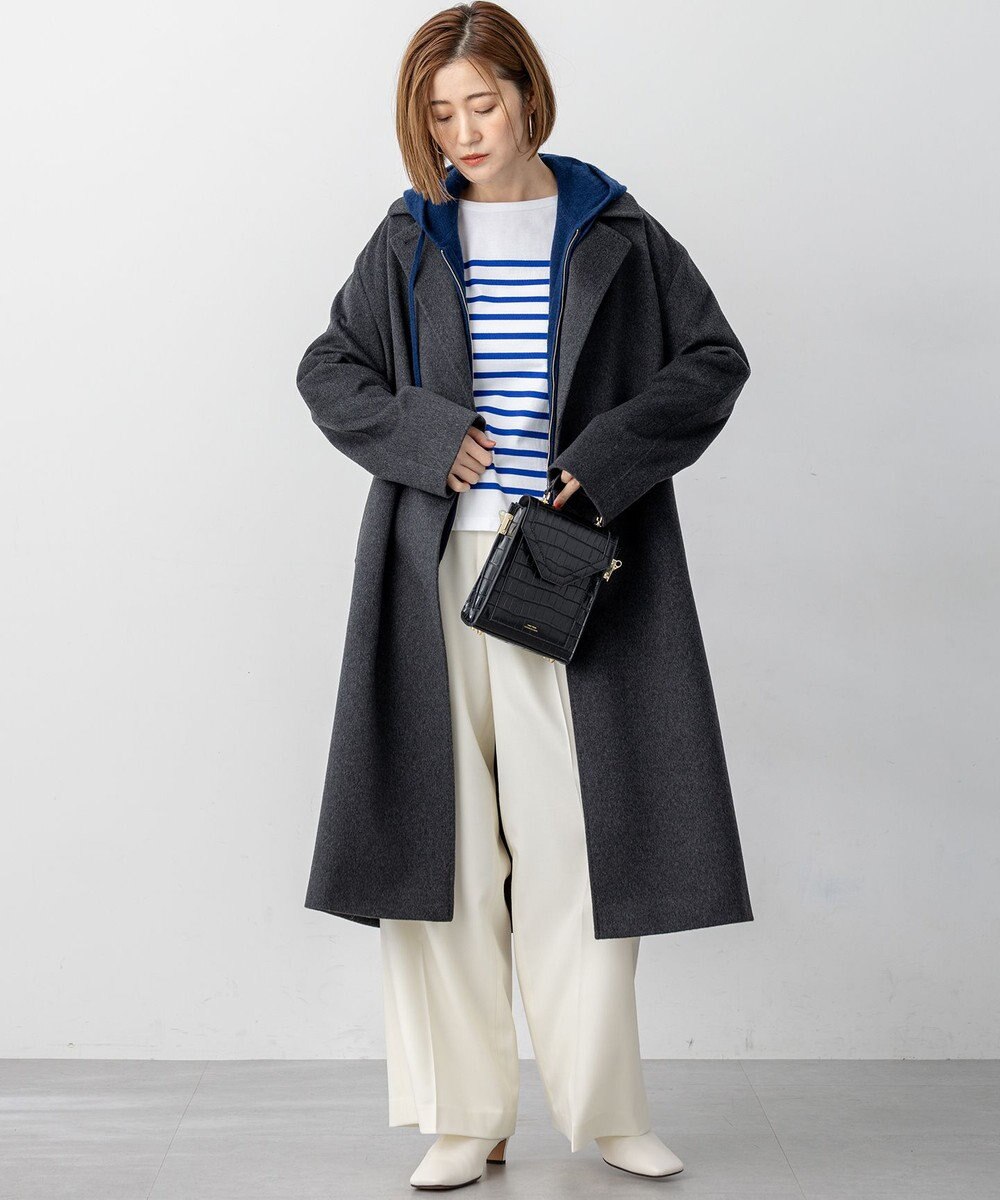 23区 MTRカシミヤビーバー チェスター コート 