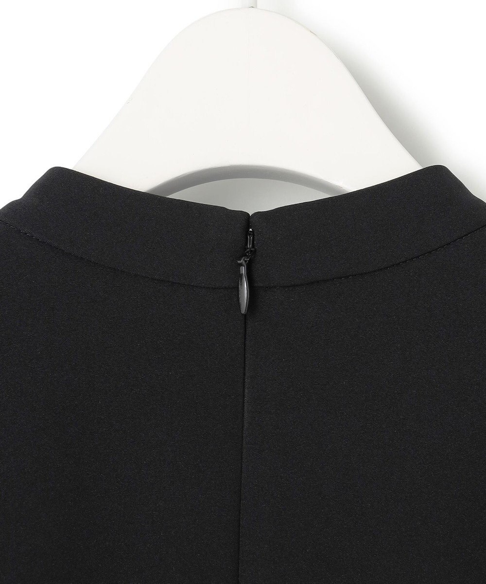 ICB 【洗える・ブラックフォーマル】 TaPeダブルクロス フレアワンピース 