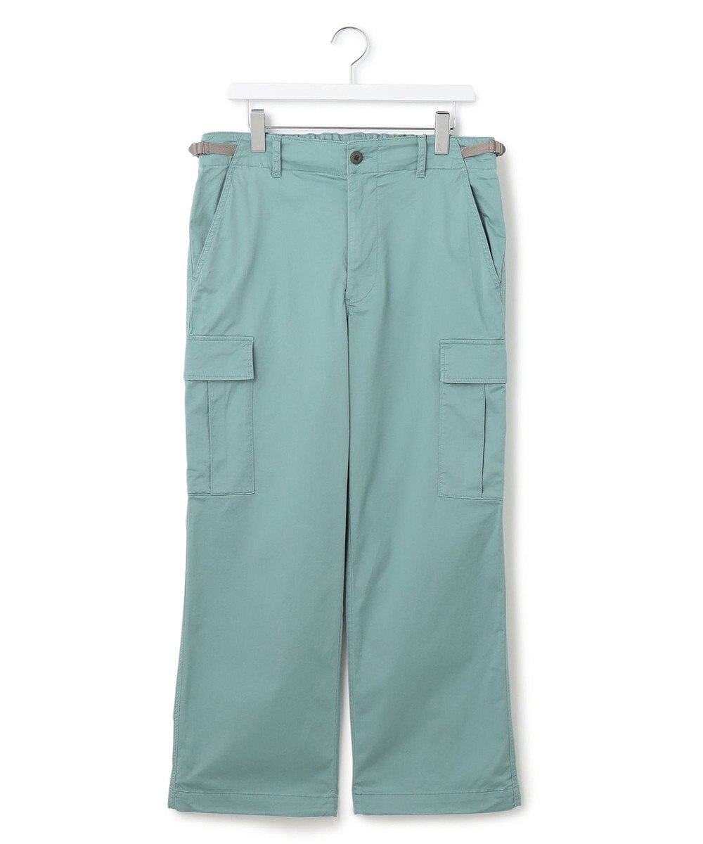 J.PRESS YORK STREET 【UNISEX】サテンストレッチ イージーカーゴパンツ 