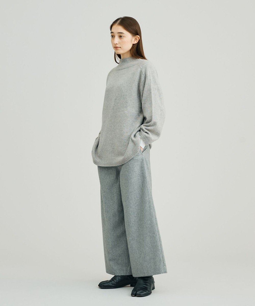 J.PRESS YORK STREET 【WOMEN】ANTI PILLING WOOL ボトルネックニット 