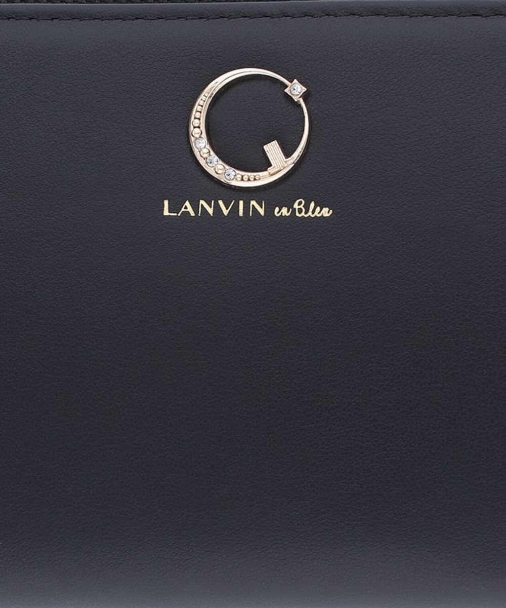 LANVIN en Bleu ルナ Ｌファスナー長財布 