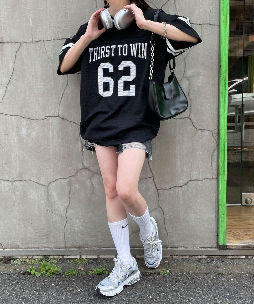 WEGO ナンバリングメッシュビッグT 