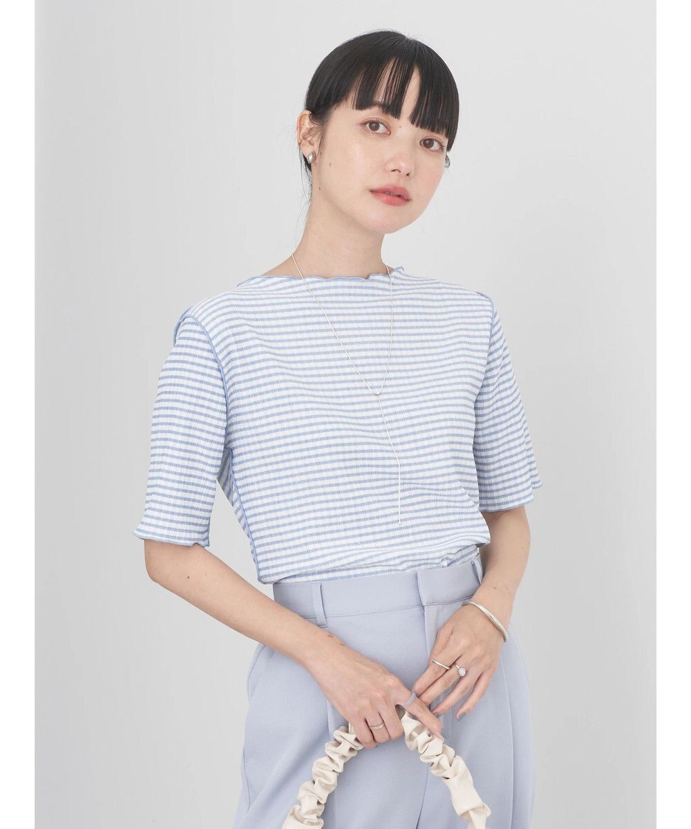 earth music&ecology ギンガムメロープルオーバー 