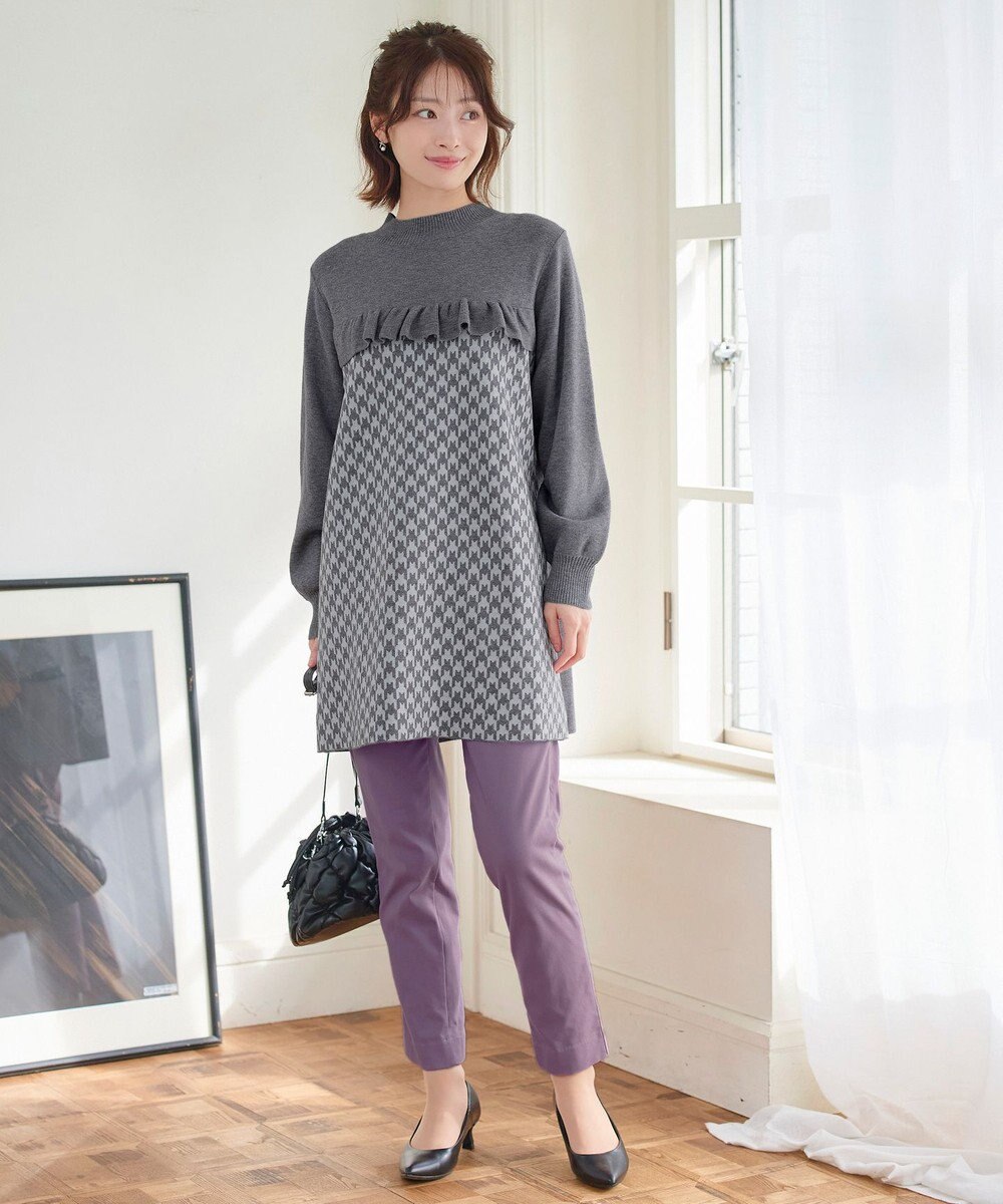 Tiaclasse キルティング巾着ショルダーバッグ 