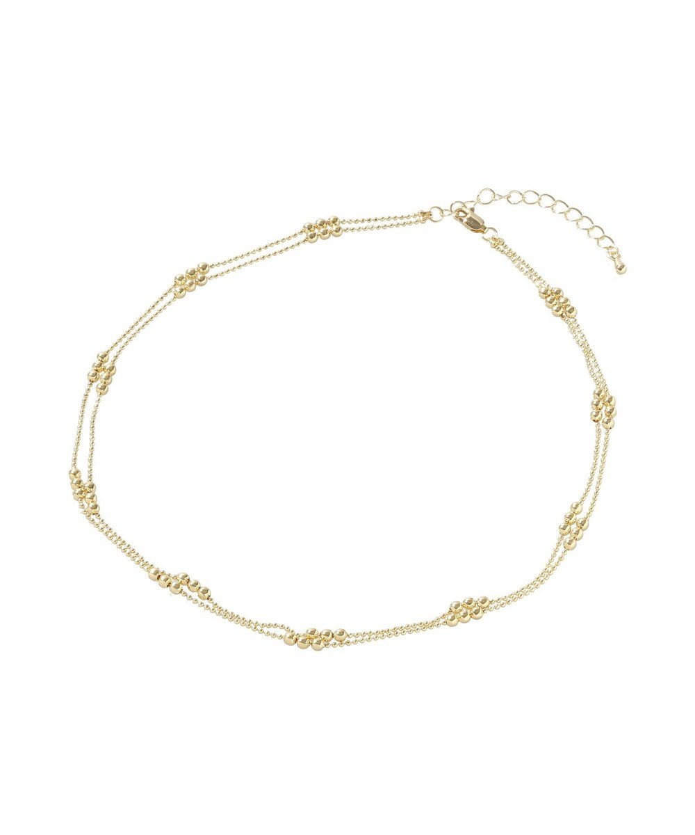 Green Parks スリードットチェーンネックレス 