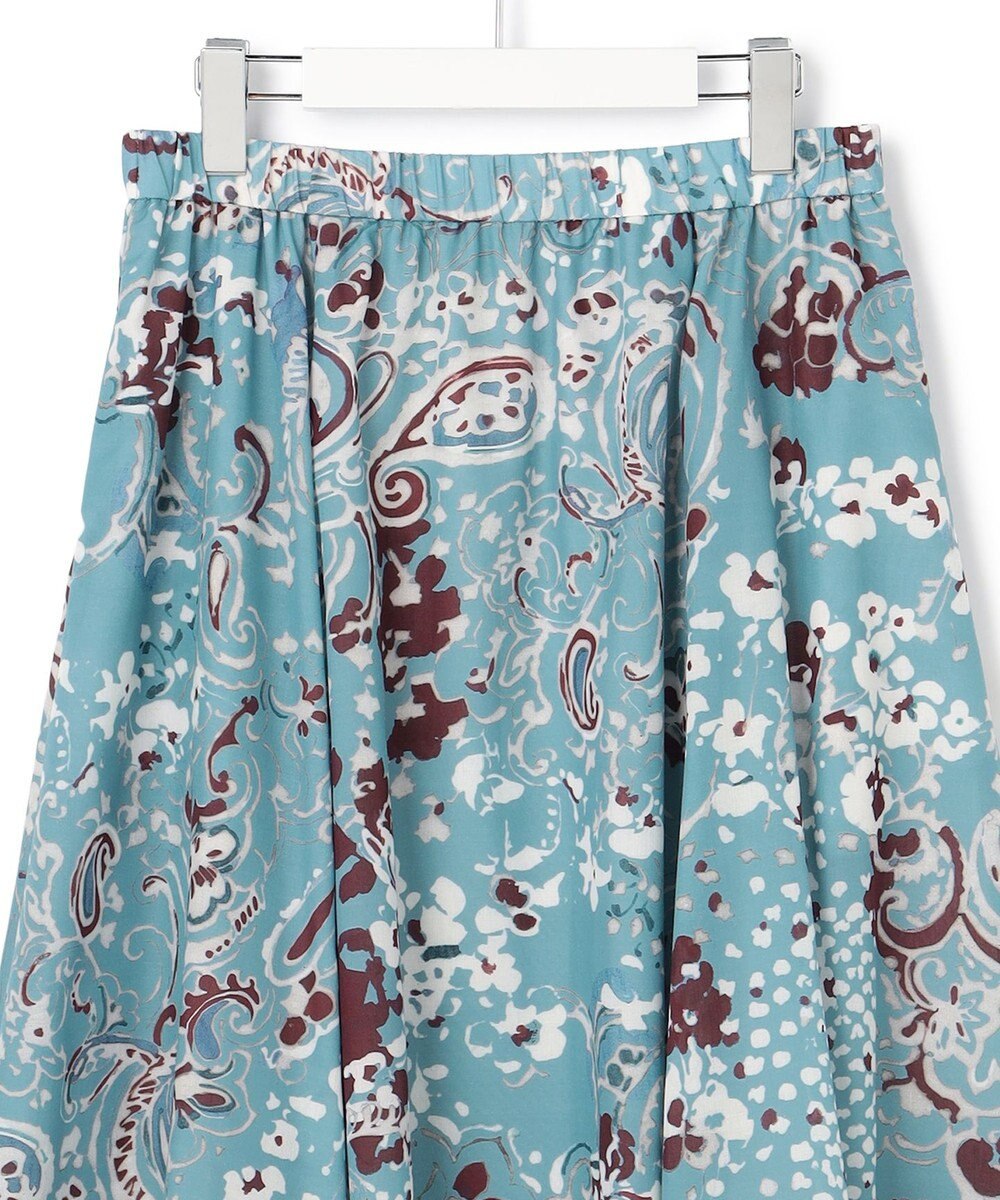 23区 【先行予約】Ericaランダムペイズリープリント フレアスカート 