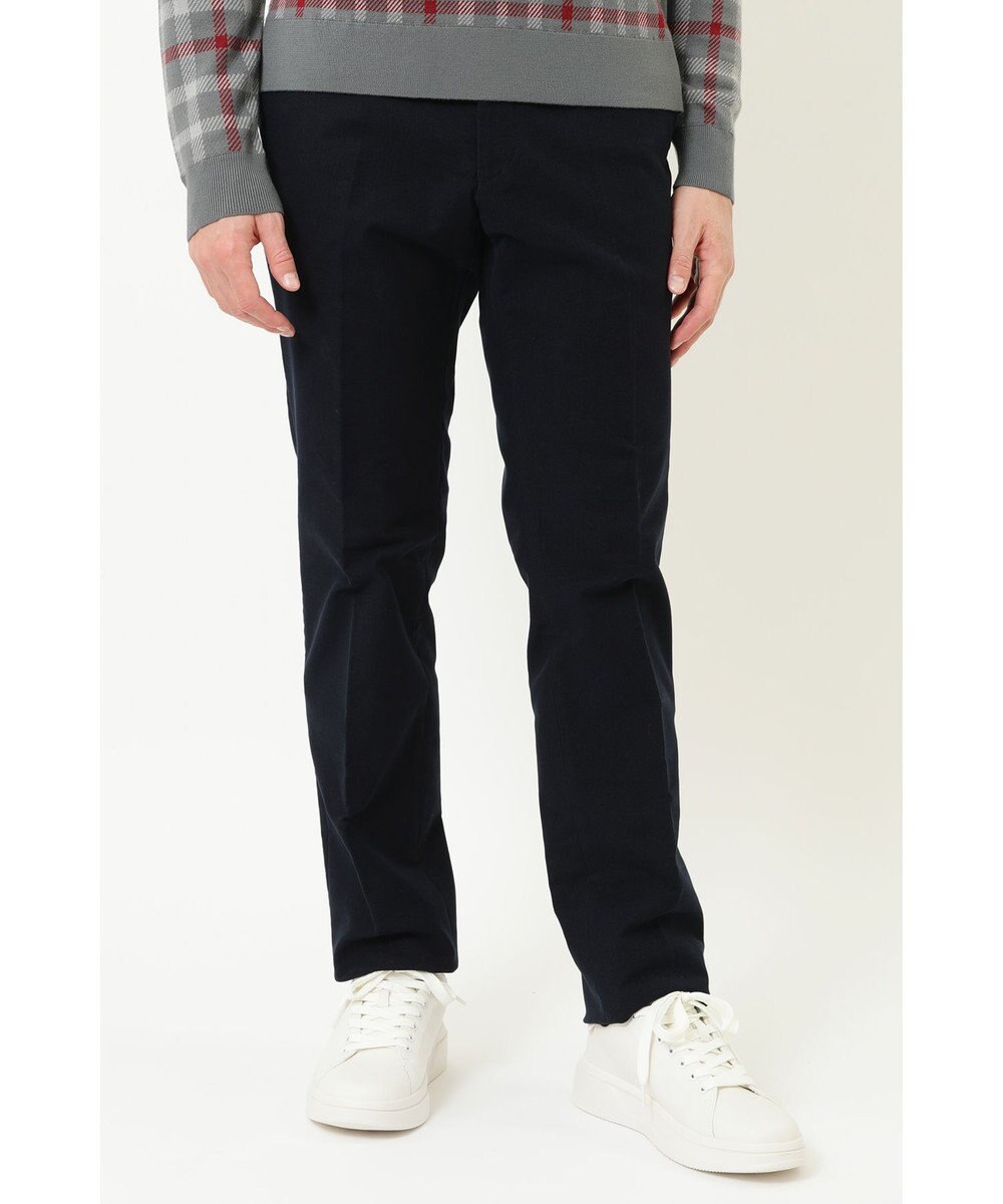 DAKS ストレッチコットンパンツ 
