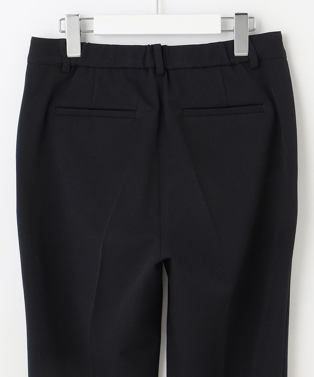 J.PRESS LADIES 【洗える】40/2NEWESTバックピーチ テーパード パンツ 