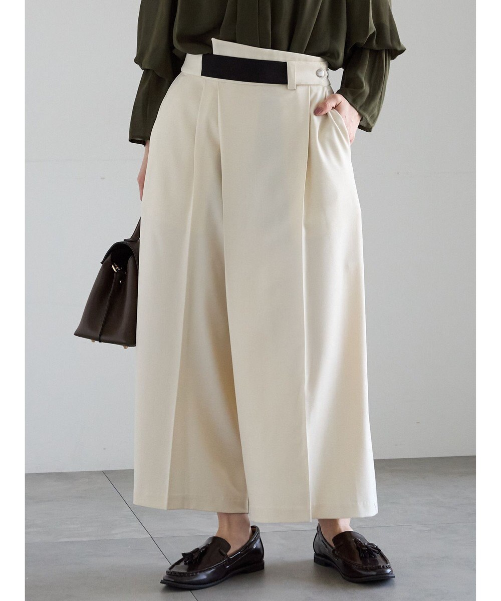 Te chichi アシメクロップドパンツ 