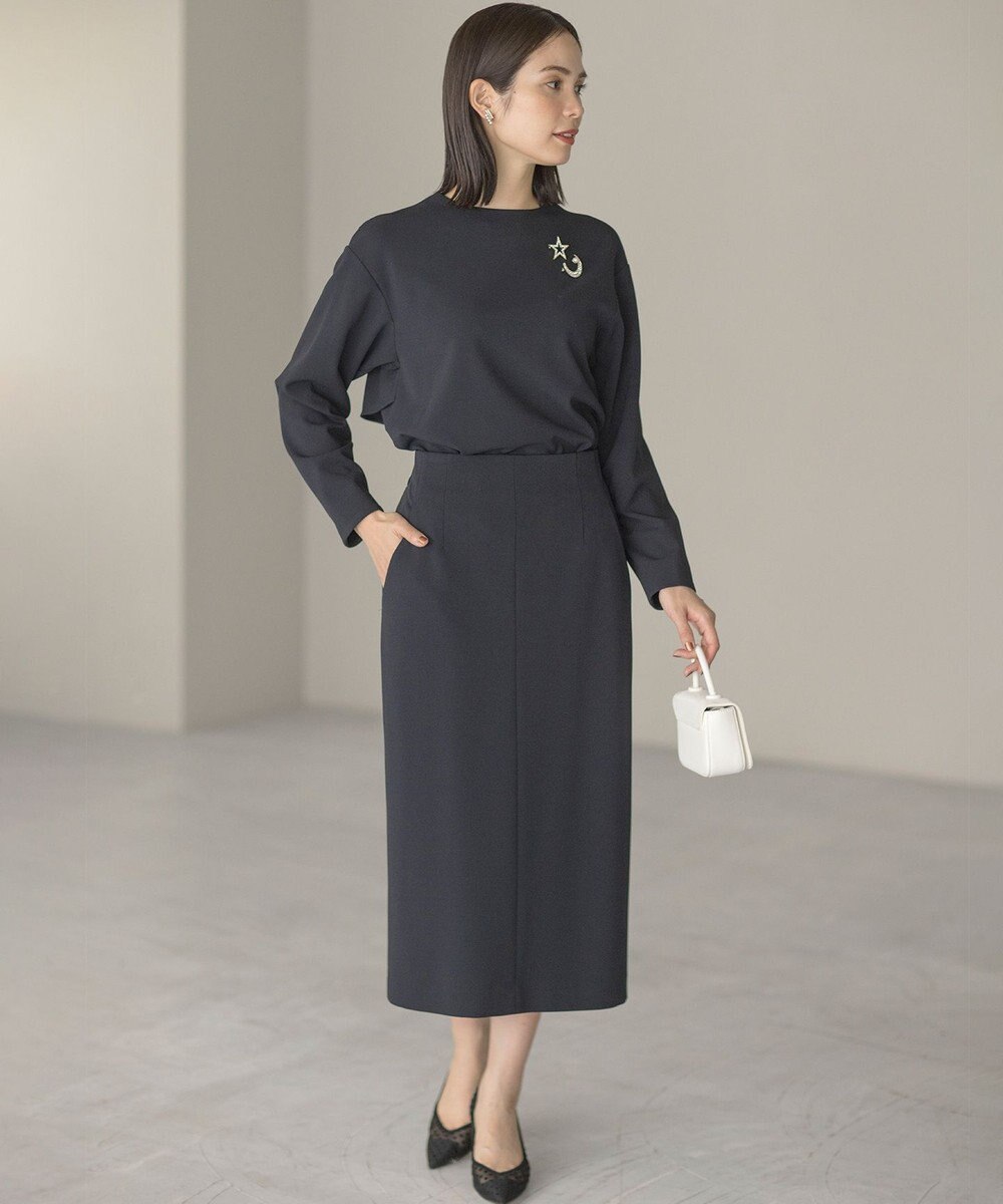 組曲 【KUMIKYOKU NAVY】コンフォータブルアムンゼン タイトスカート 