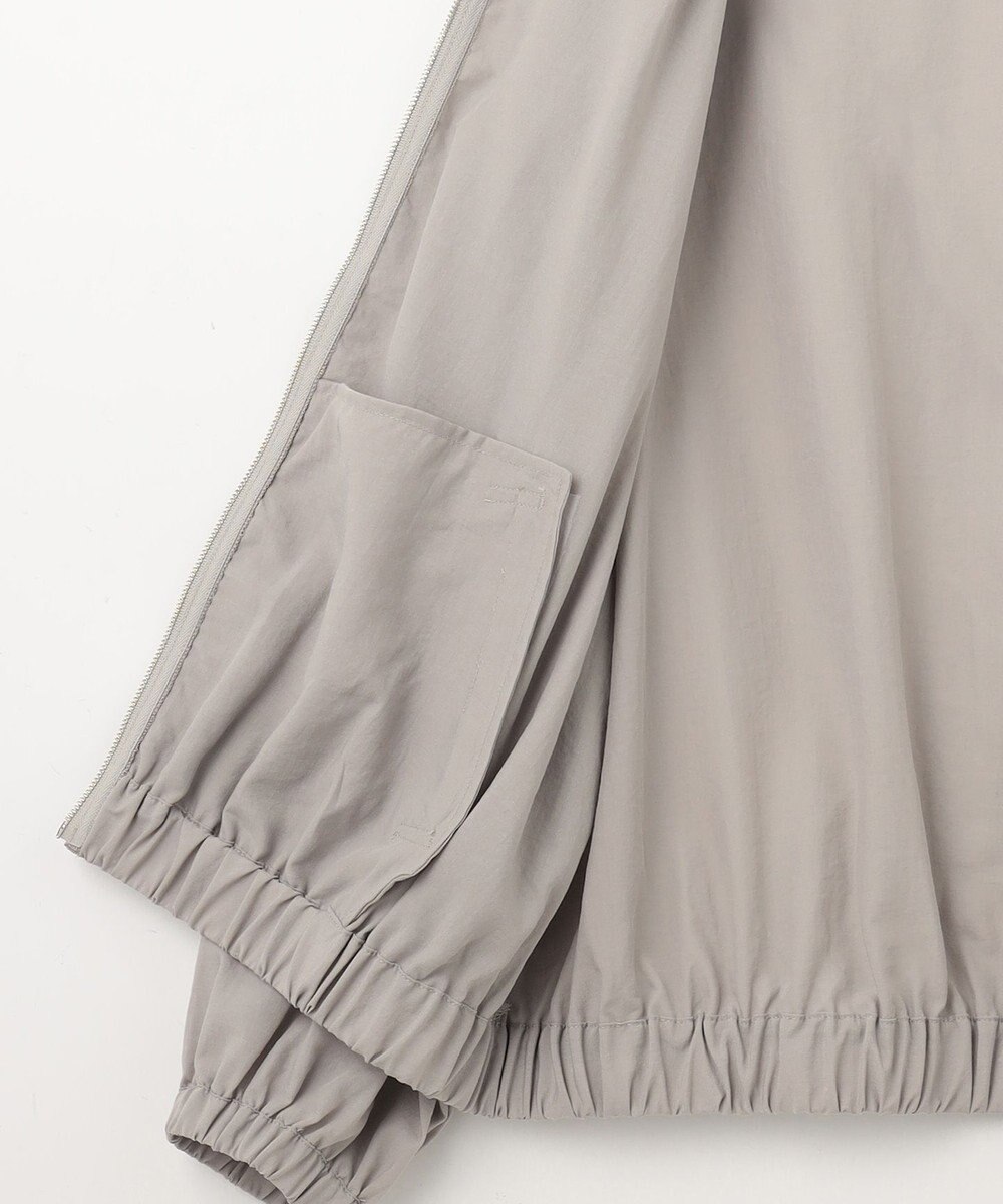 ANY 【手洗い可/UVケア】ノーカラーシアーブルゾン 