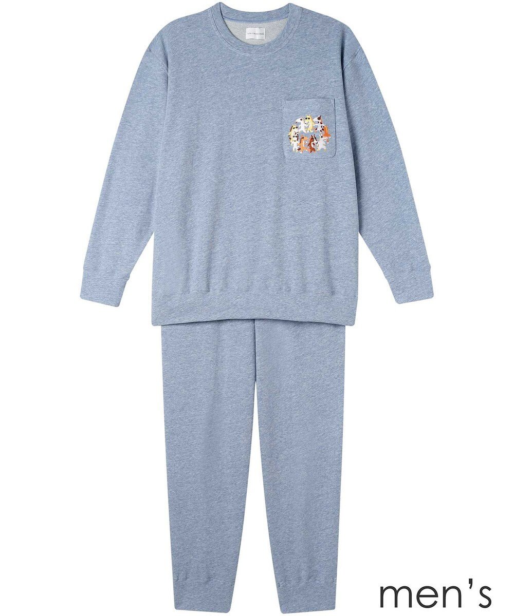 une nana cool 2026年お年賀「まるっとうまくいく」 【綿混】メンズパジャマ 